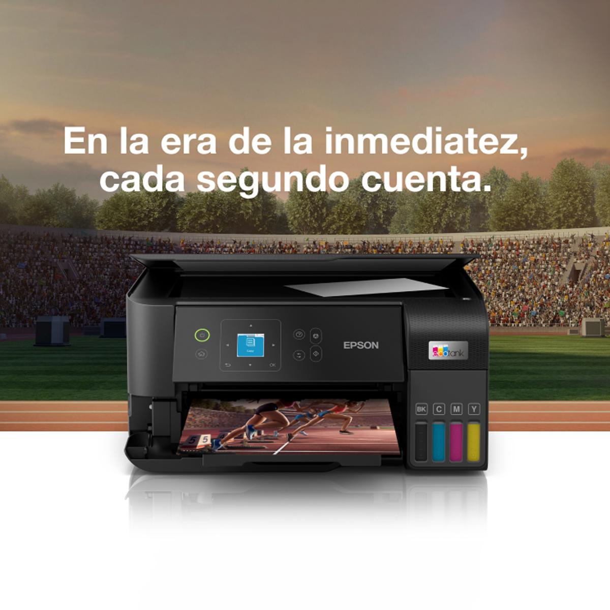 Impresora Multifuncional Epson Ecotank L3560 Wifi Usb Color Negro
